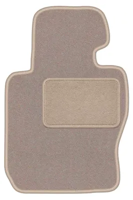 Productafbeelding van Velours bestuurdersmat voor BMW 3-serie F34 2013-2020 – beige, op maat – Wielganizator LUX