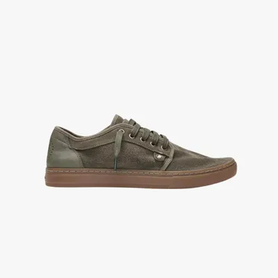 Produktbild von Satorisan - Casual Sneaker Herren und Damen - Heisei Suede - Farbe Deep Khaki/Gr - Größe 40