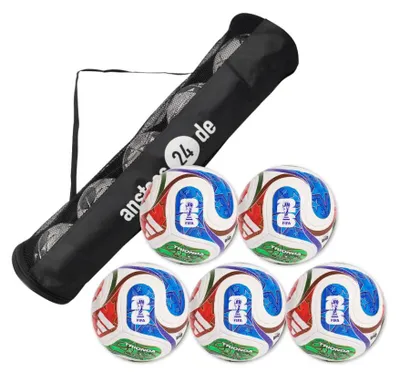 Produktbild von Ballset adidas Spielball - FIFA World Cup 26™ Trionda Competition inkl. Ballsack 5 Bälle