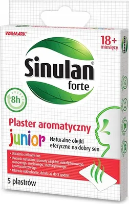 Image de $ Sinulan Forte Junior, patch aromatique, 5 pièces
