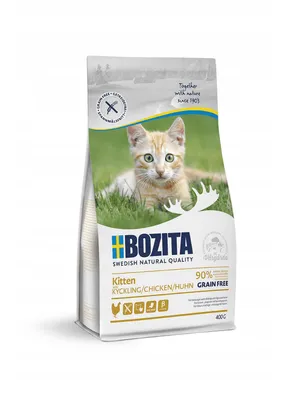 Produktbild von Bozita - Trockenfutter - Kitten Grain free mit Huhn - 400 g