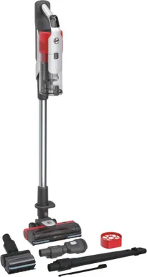 Immagine prodotto di Hoover HF916BF 011 Aspirapolvere a bastone Batteria Secco EPA Senza sacchetto 0,7 L 400 W Nero, Metallico, Rosa