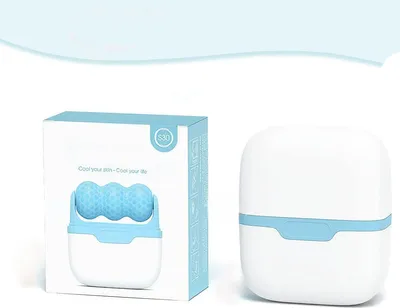 Produktbild von ice roller gesichtsroller, dual kopf, kühlend Massageroller, massagegerät,augen & gesicht