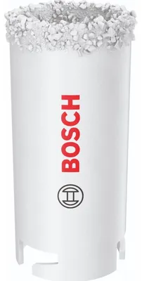 Immagine prodotto di Seghetto a tazza Bosch con supporto a innesto Brick and Soft Tile, 33 x 60 mm