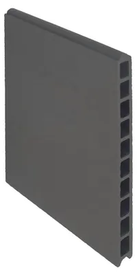 Produktbild von Ligna Gard Musterstück WPC Zaun XL Baltrum Steingrau 20 cm