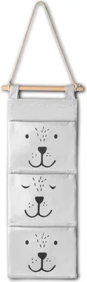 Image de Organisateur de jouets suspendu NK-403 Nukido - gris