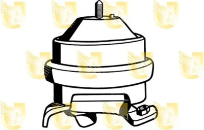 Produktbild von UNIGOM Motorlager Hydrolager Vorne für VW GOLF II (19E, 1G1) 396042