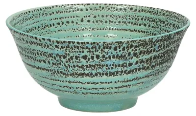 Productafbeelding van Pomax Kusama soepkom van porselein, aquakleur, Ø 15 x H 7 cm