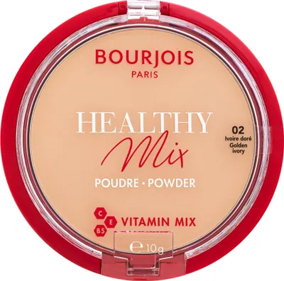 Produktbild von Bourjois Healthy Mix, normale Haut, Ivoire Doré, Palette, Gepresstes Puder, Matte, 10 ml