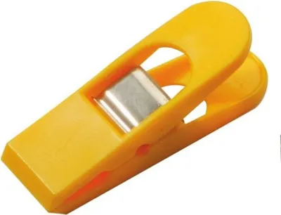 Produktbild von Briefklemmer Maxi Peg 26x80mm VE=20x2 Stück gelb