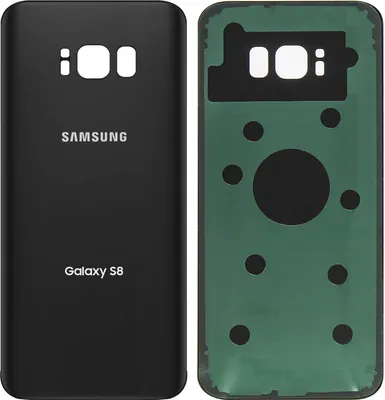 Image de Pièce détachée Couvercle de batterie, nouveau dos pour Samsung Galaxy S8 - Noir