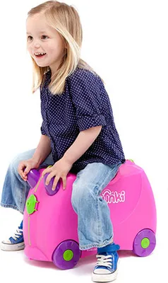 Produktbild von Trunki, Reisekoffer für Kinder, pink