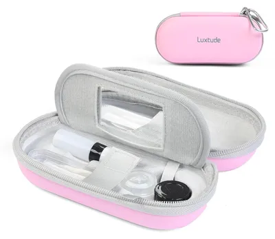 Productafbeelding van 2-in-1 Contactlens- en Brillenetui met Spiegel