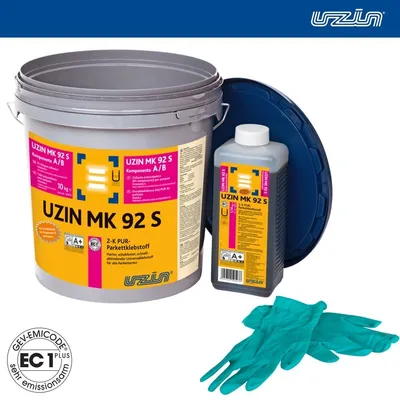 Produktbild von Uzin MK 92 S 2-K PUR-Parkettklebstoff Parket   A/B  Kleber Universal Kleber 6kg