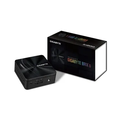 Produktbild von GIGABYTE GB-BRR5H-4500, UCFF, Mini-PC Barebone, DDR4-SDRAM, M.2, PCI Express, Serial ATA III, Wi-Fi 6 (802.11ax), 90 W