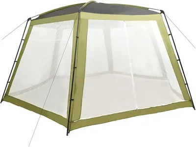 Productafbeelding van Zwembadtent, zwembadtent, overkapping voor zwembad, zwembadkoepel, paviljoen voor zwembad, tent voor zwembad, afdekking voor zwembad, zwembadafdekkingen, doek, 660x580x250 cm, groen