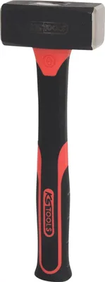 Produktbild von KS Tools 142.5101, Vorschlaghammer, Stahl, Glasfaser, Schwarz, 26 cm, 1,13 kg