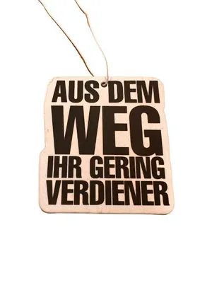 Produktbild von AusDemWegIhrGeringVerdiener Duftbaum