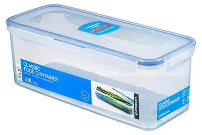 Produktbild von LocknLock PP Classic Vorratsdose mit Ablaufgitter | 2 L | 27,8 x 11,5 x 10,3 cm