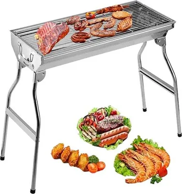 Productafbeelding van Famanu campinggrill voor 5 tot 15 personen - barbecue voor buiten