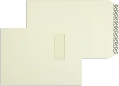 Produktbild von Versandtaschen C4 120g/qm haftklebend Sonderfenster VE=250 Stück vanille