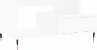 Produktbild von vidaXL Couchtisch Weiß 90x49x45 cm Holzwerkstoff