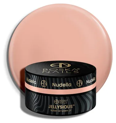 Zdjęcie produktu dla Żel budujący UV do paznokci galaretka Jellysious Nudella Boska Nails 30 ml