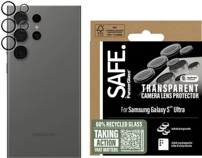 Image de Protecteur d'objectif en verre trempé pour Samsung Galaxy S25 Ultra Clear