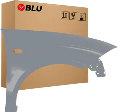 Image de BLU Aile Compatible avec Seat Toledo III 3 LX7R Droite Silber MonsunGrau | 2004-2009 | Avant | Peint| Prêt à Monter | Acier