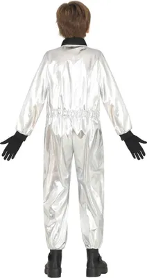 Produktbild von Fiestas Guirca - "NASA" Astronaut-Kostüm für Kinder FG1172 (104) (Silber/Metallic)