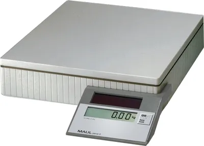 Produktbild von Solar-Paketwaage Maulparcel S 50kg grau Packung mit 3 Stück