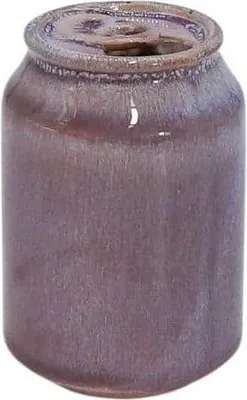 Produktbild von Väschen Dose klein aus Keramik, violett