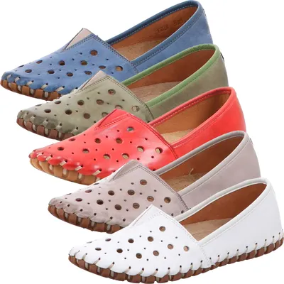Produktbild von Gemini 031223-02 Schuhe Damen Ballerinas Slipper , Größe:39 EU, Farbe:Grün