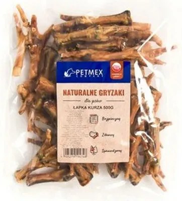 Immagine prodotto di Masticatore per cani PETMEX zampa di pollo 500g