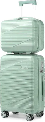Produktbild von Famanu Trolleykoffer Set 4-teilig - Erweiterbare Reisekoffer mit TSA-Schloss und 4 Rollen