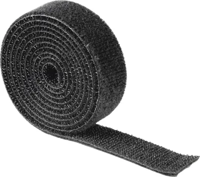 Produktbild von Hama Klettband universell, 1 m, Schwarz