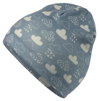 Produktbild von Sterntaler Uni Kinder Mütze Baby Beanie Mütze Wolken, Blau, 43