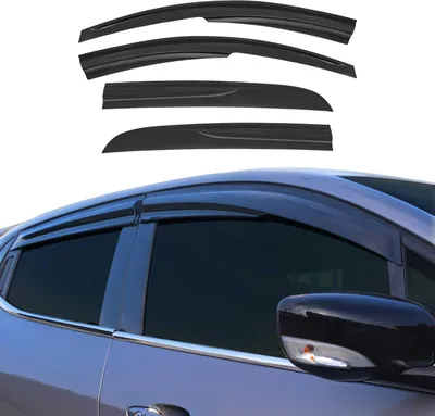 Obrázok produktu pre Deflektory vetra a dažďa pre Hyundai Getz HB 2002-2011 Akrylátové 4 ks