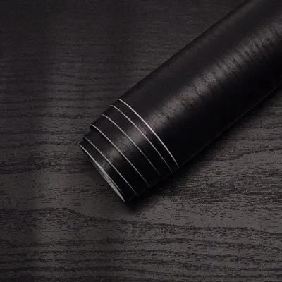 Produktbild von Schwarze wasserdichte Selbstklebe-Laminatfolie für Möbel und Wandbekleidung