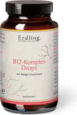 Produktbild von Vitamin B12-Komplex Mango Drops - 50 Stück