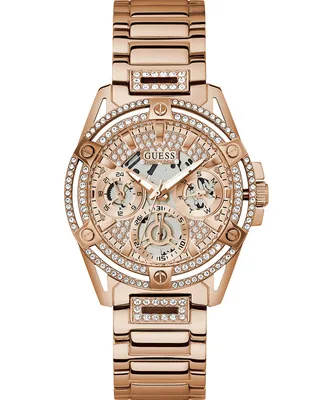 Zdjęcie produktu dla Zegarek  Guess GW0464L3 CYRKONIE różowe złoto