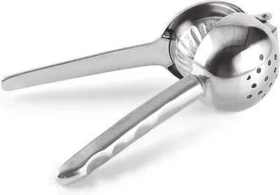 Produktbild von Famanu Zitruspresse Edelstahl 18/10 - ergonomischer Griff, spülmaschinenfest