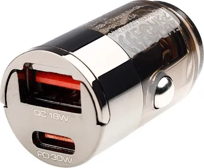 Obrázok produktu pre WAYME Nano auto nabíjačka 12/24V, 2x USB, PD 30W