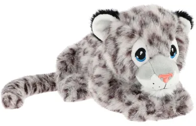 Image de Keeleco, peluche léopard des neiges, 45 cm