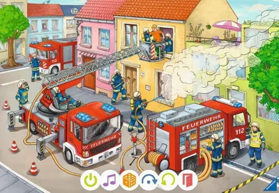 Obrázok produktu pre Ravensburger tiptoi Puzzle pre malých objaviteľov: Záchranná akcia - Ravensburger 00133 - (Hračky / Puzzle)