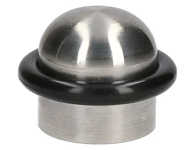 Obrázek produktu pro Walteco Dveřní zarážka, průměr 33x25mm, k našroubování, nerez