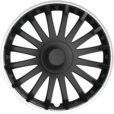Immagine prodotto di J&J Automotive | Copricerchi Crystal SO Nero 14" 4 pezzi