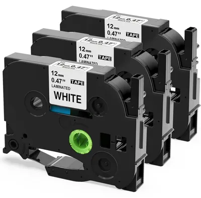 Produktbild von 12 mm Etikettenband für Brother P-touch