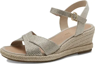 Produktbild von Tamaris Sandalen Touwzool  Sandalen Touwzool - Goudkleur - Maat 42