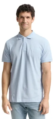 Produktbild von TOM TAILOR Basic Poloshirt aus Baumwolle
